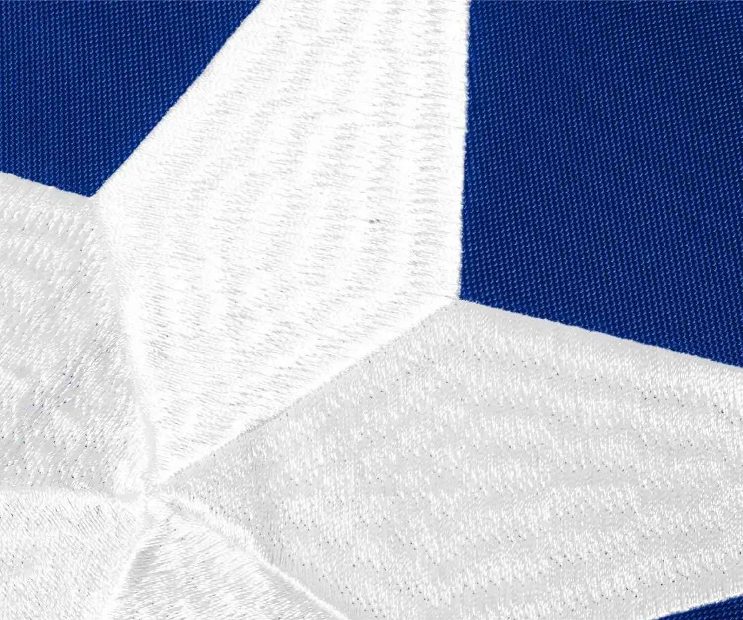 Bandera Chilena con estrella bordada