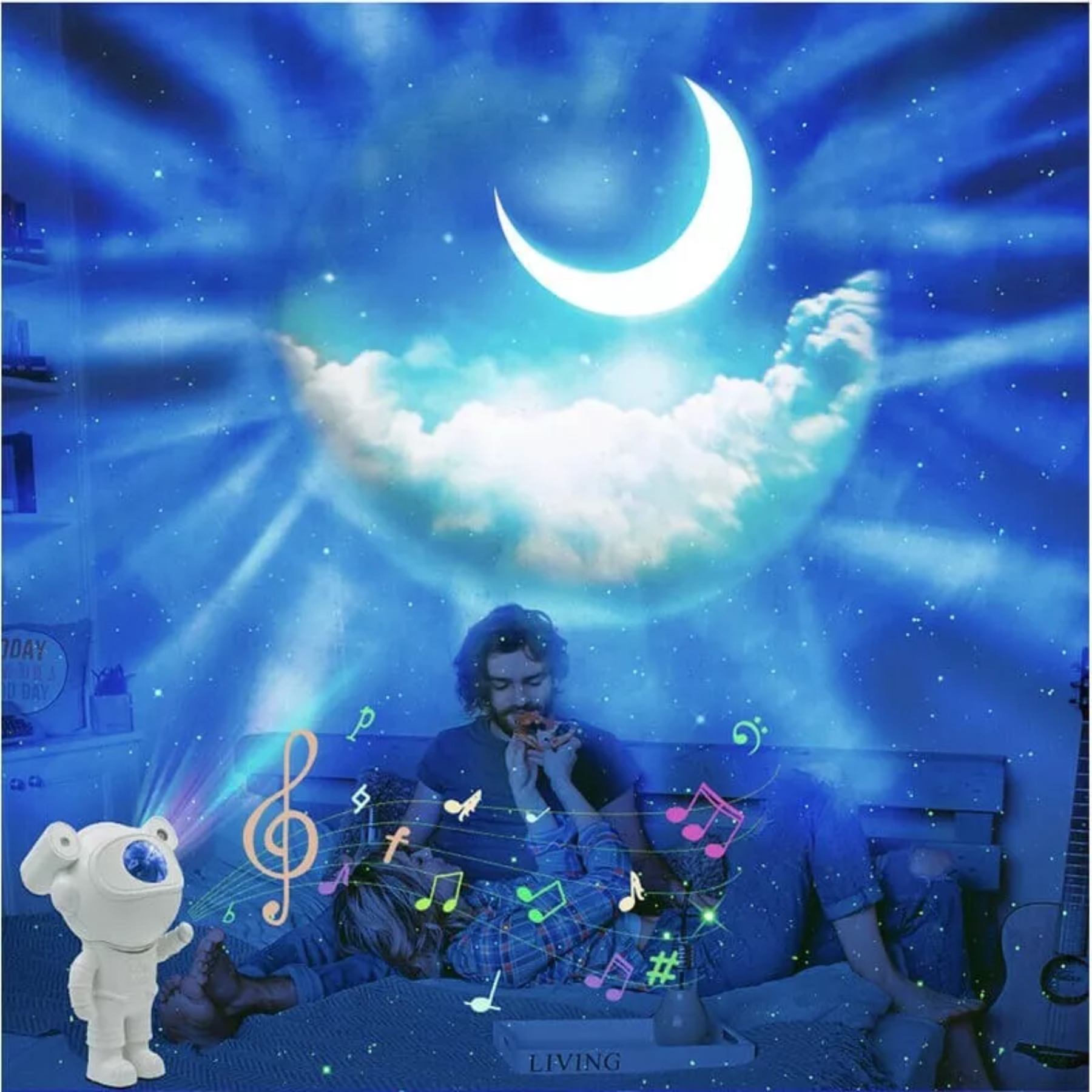 Proyector Galaxia Astronauta