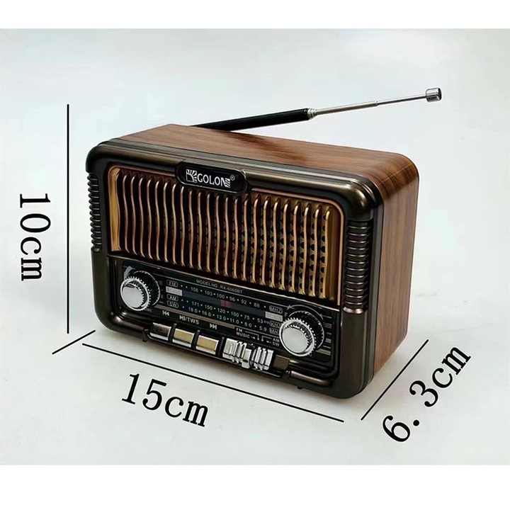 Radio Solar Vintage Bluetooth 📻