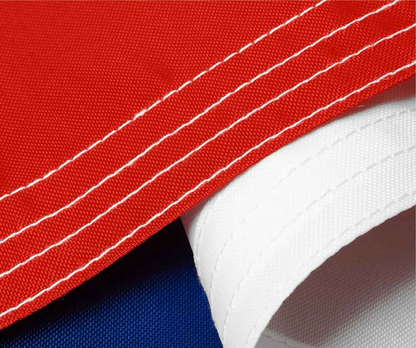 Bandera Chilena con estrella bordada
