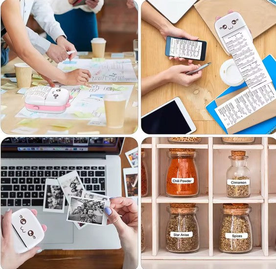 Mini Impresora Térmica Kawaii 🌸