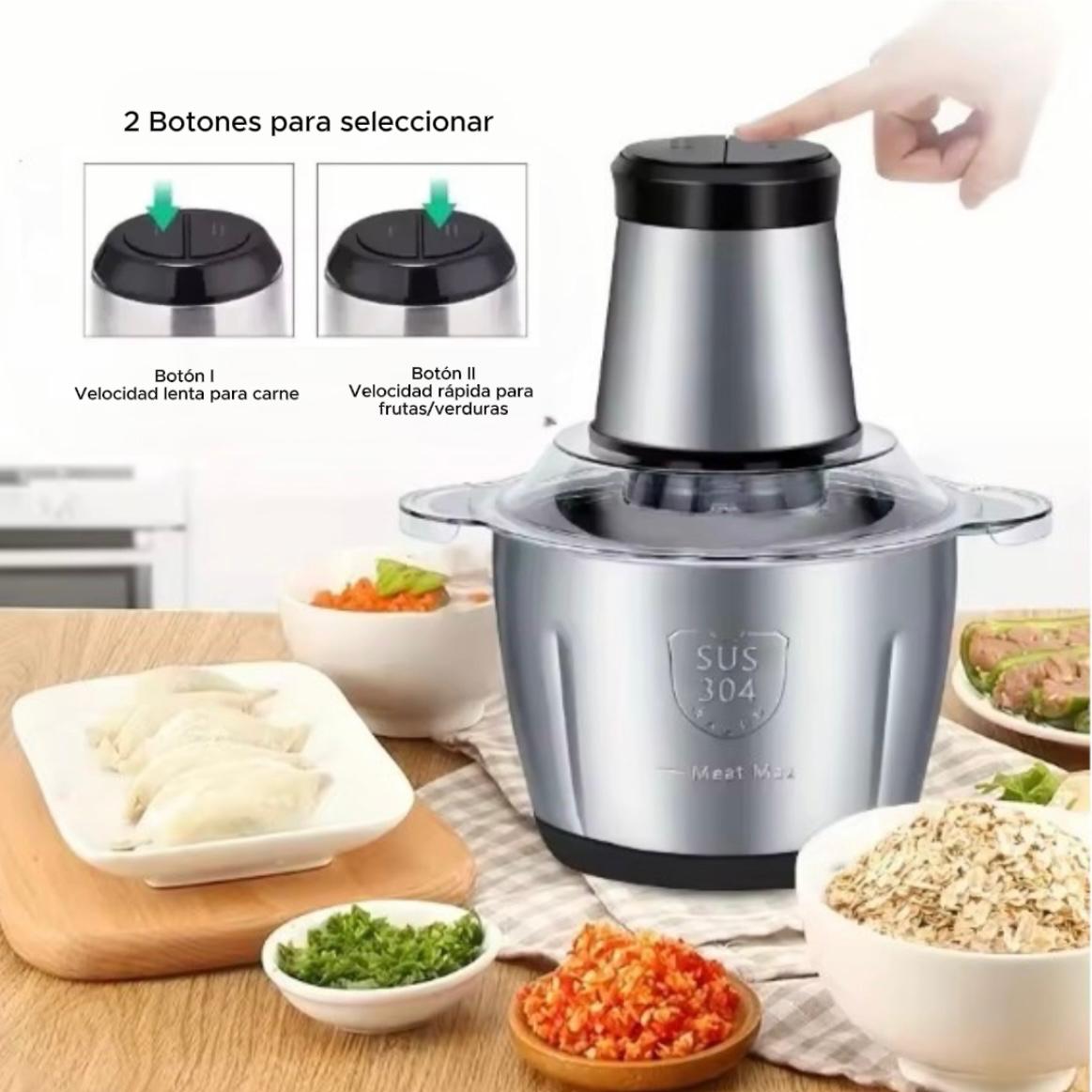 Picador de Alimentos Eléctrico 2L