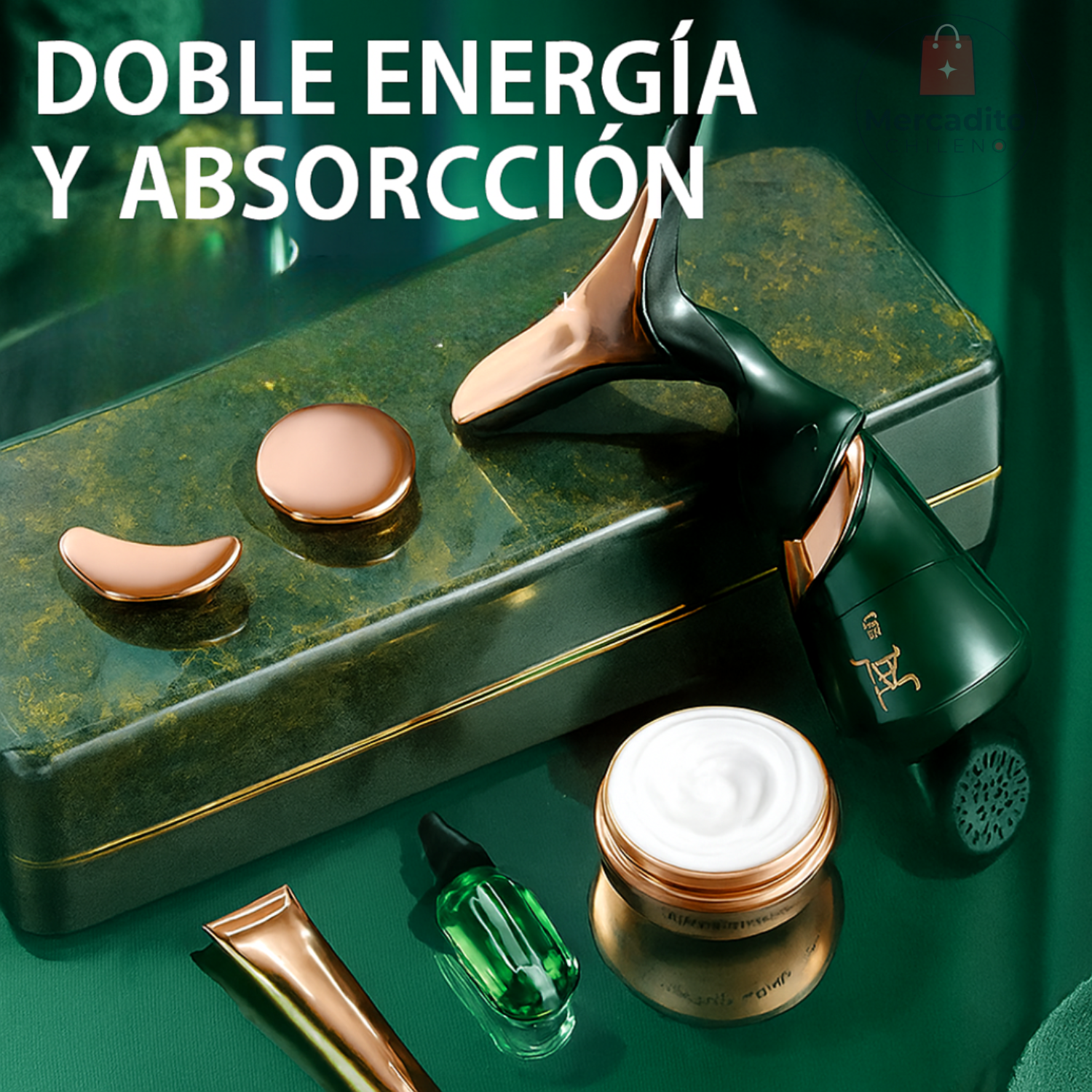 Masajeador Facial Eléctrico 3 en 1