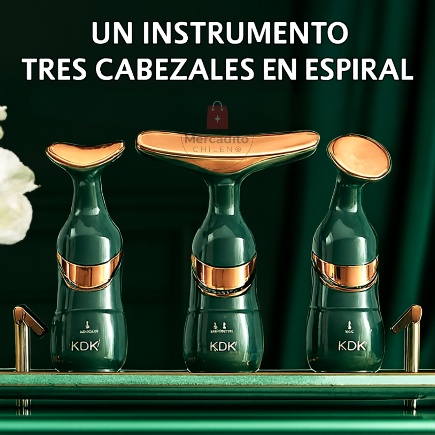 Masajeador Facial Eléctrico 3 en 1